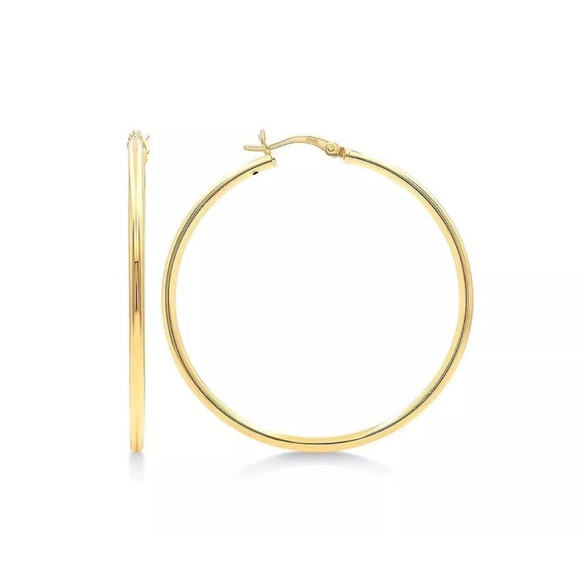 Napier Jewelry - Napier Gold Hoop Earrings